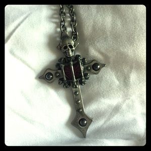 Alchemy Gothic cross necklace